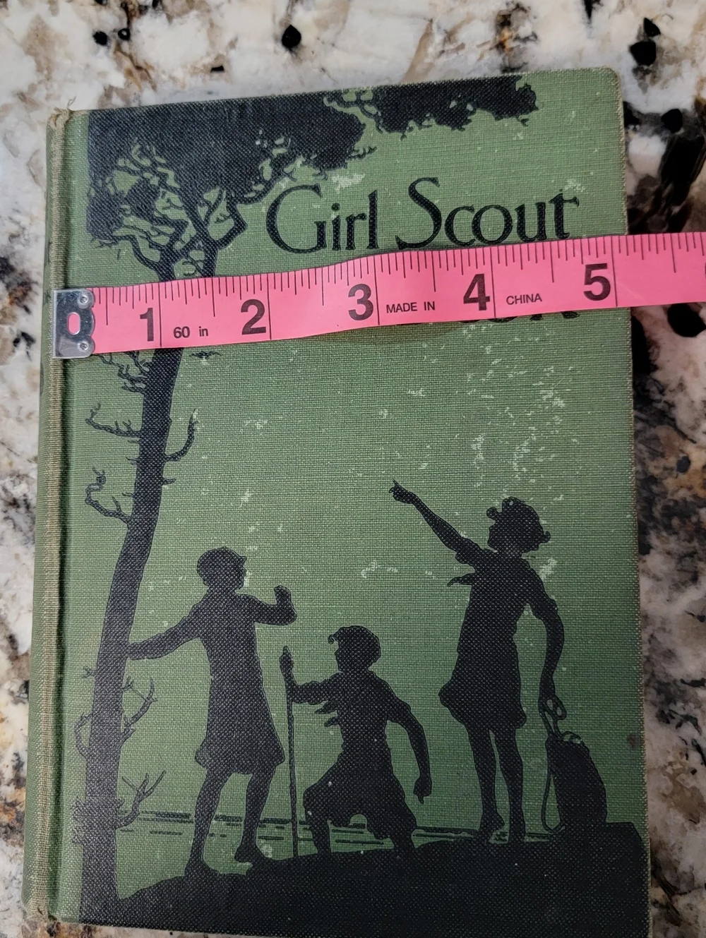Vintage Girl Scout Hardback Handbook Copyright 1920 Revised Edition 1929 NYC